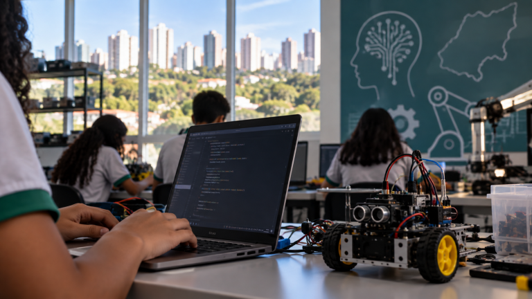 Robótica, programação e IA avançam nas escolas públicas de Goiás com nova etapa do programa S.T.A.R.T.